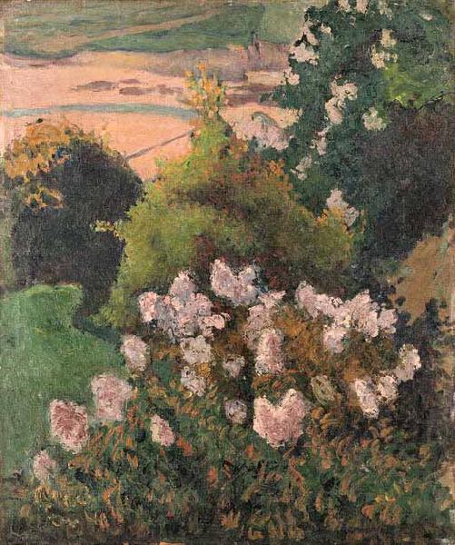 Emile Bernard Paysage Saint Briac oil painting image